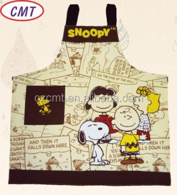 China Snoopy Printing Coated Oxford Fabric Plain Style Medium Weight Resilient Coating for sale