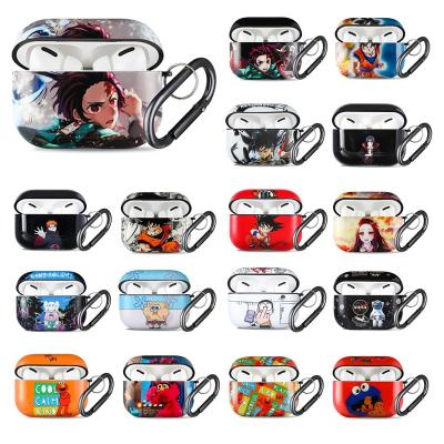 China Highly Shockproof Material Best Kawaii Japan Amazon Cartoon Ninja Anime Berab Earphone Cover IMD Pattern Selling Sublimation For Airpods Pro Case for sale