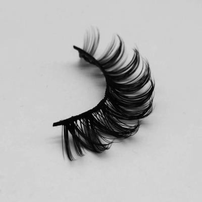 China Long Lashes Lashes Fluffy Mink Eyelash Strips Natural Russian Mink Lashes Seller for sale