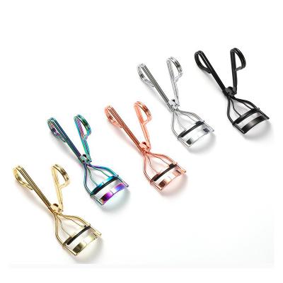 China False eyelash HEATER curlers rose full gold band eyelash tools eyelash curler for sale