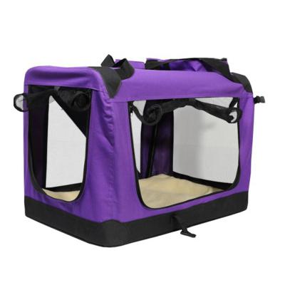 China Hot Sale Custom Made High Quality Breathable Dog Crate Breathable Pet Carrier Travel Pet Establishments Outdoor Dog Carrier Bag for sale