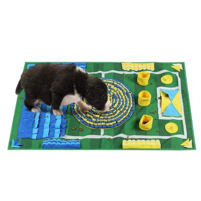 China New Sustainable Pet Supplies Slow Food Play Training Covers Washable Cats Dogs Pet Sniff Pads Sniff Mat For Dogs for sale