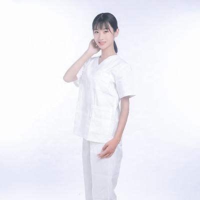 China Anti-wrinkle Polyester Cotton Wholesale Women's Clothing Nurse Dress Hospital Suit Medical Uniform Scrub Sets for sale