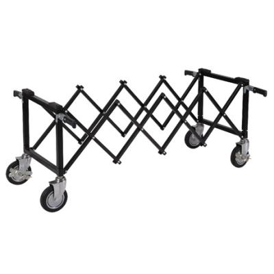 China MT-TR01 Flexible Frame Transport Corpse Stainless Steel Mortuary Funeral Trolley for sale