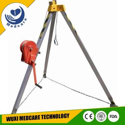 China Multifunctional Aluninum Alloy Confined Space Rescue Tripod Equipment For Wholesales for sale