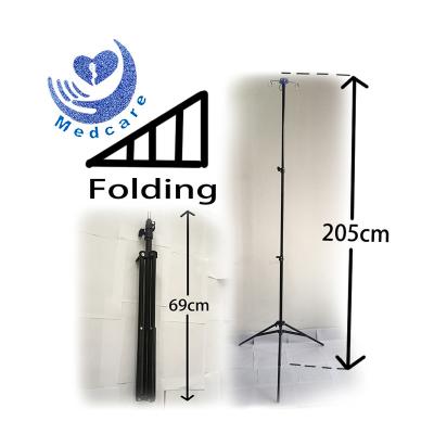 China Commercial furniture MT-IVF fold up mobile iv pole drip rack drip for sale