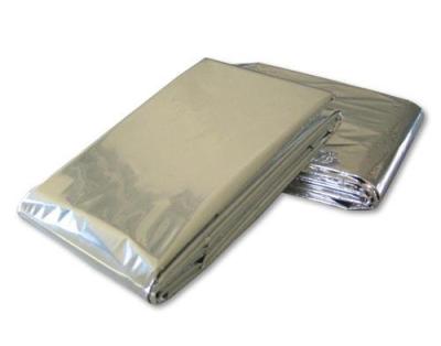 China MT-MB1 Disposable Thermal Reflective Mylar Space Emergency Silver Blanket for sale