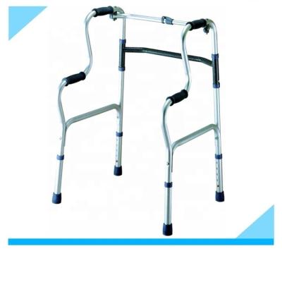 China LR-8707 Lightweight Aluminum Folding Aluminum Walking Aid / Walker Frame For Elderly / Disabled for sale