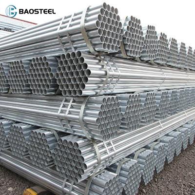 China Factory direct supply competitive liquid pipe hot dip galvanized 48.3 mm steel pipe, GI pipe, scaffolding tubes for sale