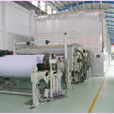 China Factory 2800mm 15tpd Toilet Paper Tissue Paper Making Machine For Jumbo Tissue Roll Production Line for sale