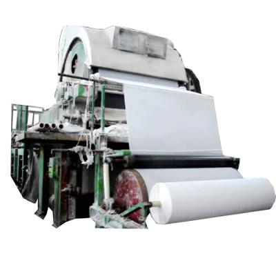 China Plant Tissue Paper Production Line Toilet Paper Producing Making Machine for sale