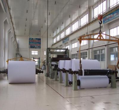 China Paper Making Machine 2400mm Fourdrinier Culture Paper Machine , A4 Note Copy Paper Making Machine for sale