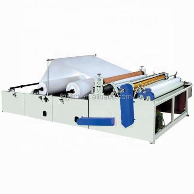 China Hotels Factory Rewinder&Cutter Machine For Tissue Paper / Equipment For The Production Of Napkin Ktchen Towel for sale