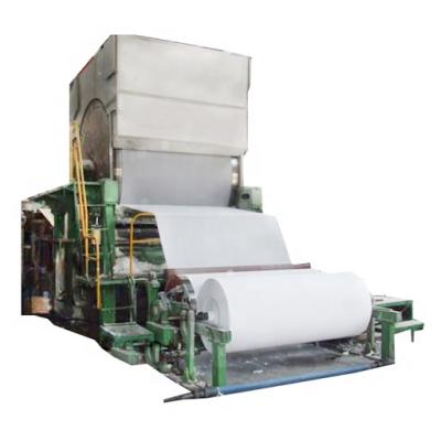 China Toilet Paper Making Machine Small Business 1092mm Elephant Toilet Paper Tissue Paper Making Machine for sale