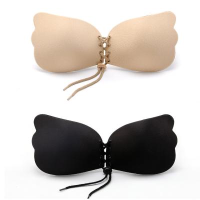 China High Quality Invisible Self Adhesive Silicone Breast Lift Antibacterial Backless Bra Strapless Bra for sale