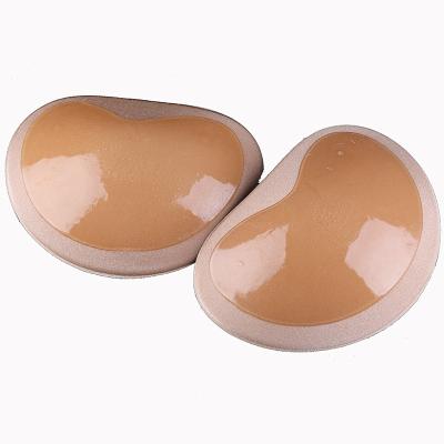 China Heart Filling Magic Comfortable Invisible Bra Inserts Swimsuit Nipple Silicone Adhesive Enhancement Bra for sale