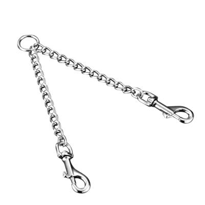 China Sustainable Quality Pet Chain Leash Dog Snap Couple Chain for sale