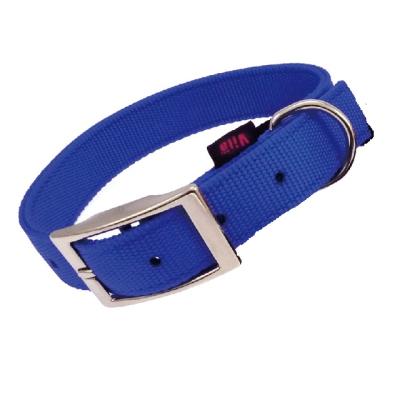 China Pet Product Sustainable Durable Soft Metal Buckle Dog Collar for sale