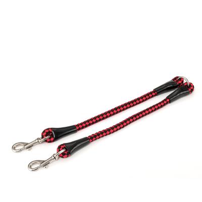 China Viable Goods Two Dogs Using P.P. Double Coupler Dog Rope Leash for sale