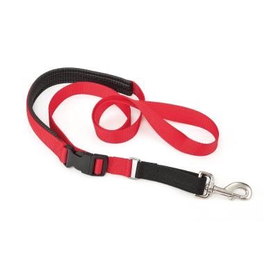 China Durable Multifunctional Pet Training Nylon Shock Absorbing Leash With Soft Handle For Dog for sale