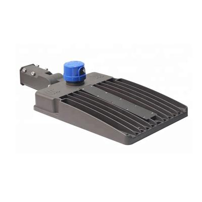 China parking lot/squre/street 277Vac 347Vac 480Vac DLC approved parking lot lighting 150w led shoe box light for sale