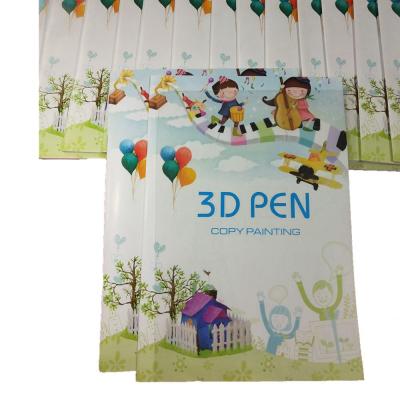 China Good Quality 3d Pen Drawing Book Eco-friendly Material Chinese Best Educational Toys for sale