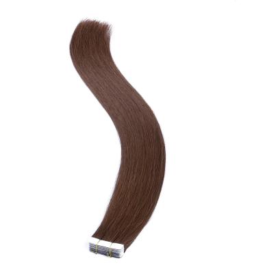 China Belle Hair 100% European Virgin Hair Silky Straight Tape In Hair Extension Double Drawn for sale