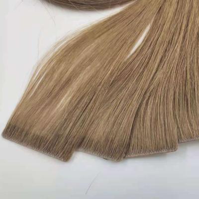 China Seamless Hand Tied Hair Extension Silky Straight Cuticle.No Gray European Injected Virgin Human Hair for sale