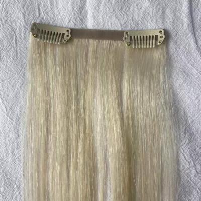 China New Virgin Silky Straight Design Injected Hair Clip In Invisible Hair Extension for sale