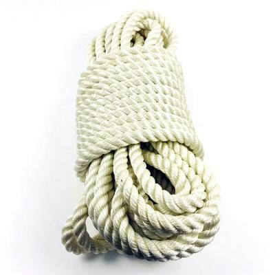 China Durable High Tenacity Crimps Braided Nylon Rope With Steel Core for sale