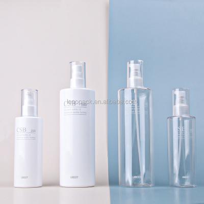 China Novo Design 200ml 500ml Loção corporal cosmética transparente Bottle cosmético com tampa à venda