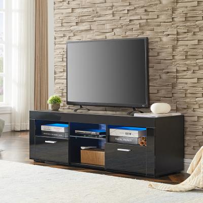 China (Other) Factory direct sale adjustable soild wooden TV stands MDF TV cabinet with showcase for sale