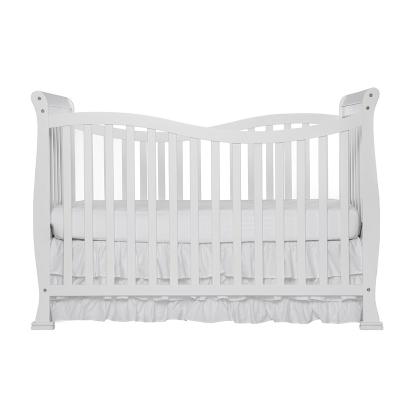 China Crib Modern Solid Wood Best Selling Solid Pine Wood Crib Design Swing Cradle Attached Adult Bed for sale