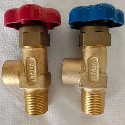 China                  High Pressure South Africa Brass Oxygen Hydrogen Helium Argon Gas Cylinder Valve              for sale