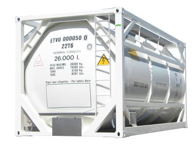 China                  ISO Tank Container Design, Standard ISO Tank Container Specifications, ISO Tanks Containers Food Liquids Chemicals Powders              for sale