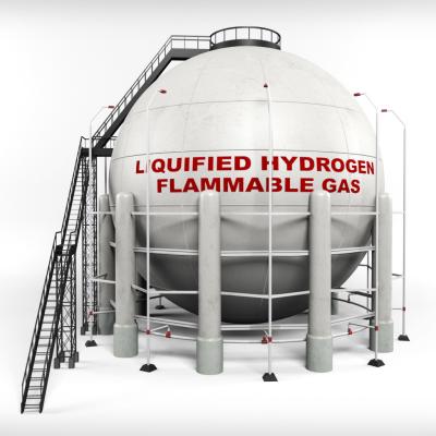 China                  Hydrogen Gas Spherical Tank, Spherical Storage Tank Diagram              for sale