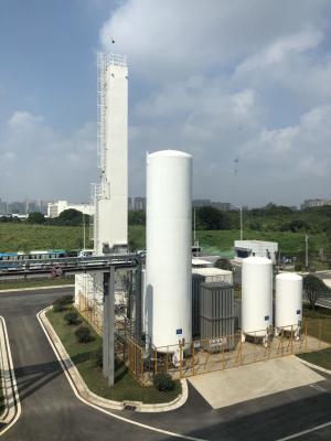 China 1000 Nm3/h ASU Cryogenic Air Gas Separation  Oxygen Production Cost for sale