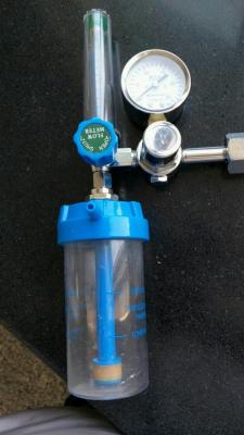 China Main Body Brass Material Hospital Medical Oxygen Regulator (Float-type) for sale