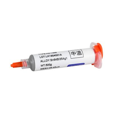 China Kellyshun KZ-1358 Syringe Ribbon solder paste temperature solder paste solder lead free solder medium flux for sale