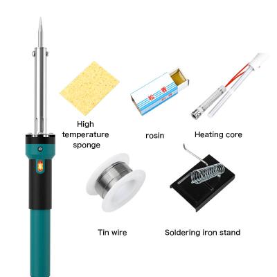 China Kellyshun workshop machinery repairs the best durable built-in thermostat electric soldering iron assembly kit made in China 30W 40W 60W for sale