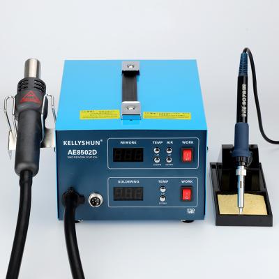 China Kellyshun Air Soldering Gun Hot Soldering Iron 2 in 1 Station Fast and Convenient Digital Soldering Soldering Station for sale