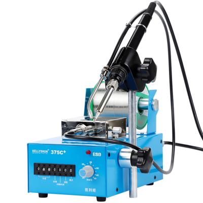 China Kellyshun 375 Series Adjustable Temperature Automatic Soldering Stations, Internal Heating Electric Soldering Iron 375 for sale