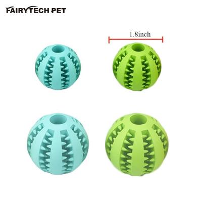 China Dispensing Dog Puppy Support Pet Ball Viable Treat Chew Cat Toy Training Dental for sale