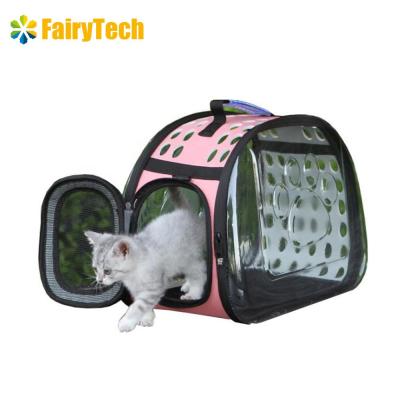 China Breathable HOT Portable Cat Carrier Travel Tote Shoulder Bag Dog Cage Kennel for sale