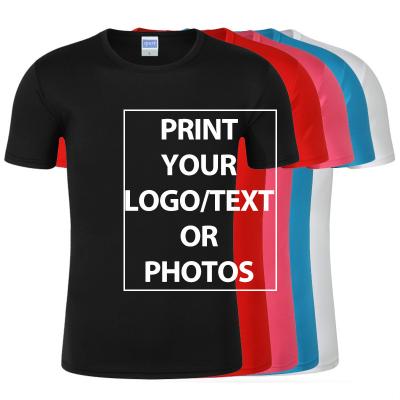 China Cheap Promotional Anti-Wrinkle T-Shirt For Custom Logo Printed 15% Sublimation Cotton 85% Poly-Blended T-shirt for sale