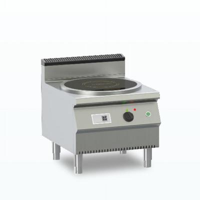 China Commercial Kitchen Restaurant Electric Induction Wok Single Zone Chinese Induction 1 Zone Low Induction Stove 380v Burner Pot (12kW) for sale