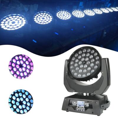 China Bright Grace 36*18W RgbwaUv 6in1 Wash Zoom Led Moving Head Light for sale