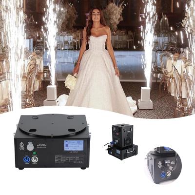 China Cordless Portable Wedding Package Machine Battery Sparkler Machine Hotel Grace Control Grace Control Filling Base for sale