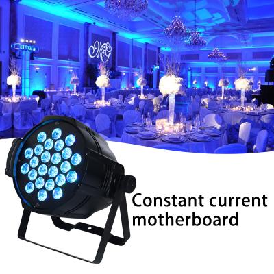 China Indoor Professional Theme Park Grace 24*10W Rgbw LED Par 64 Light for sale