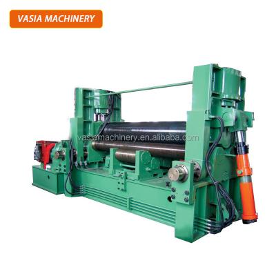 China Hydraulic factory 3 rollers rolling machine with best prebending price and top quality with VIDEO support for sale